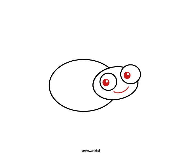 rysowanie biedronki krok 4