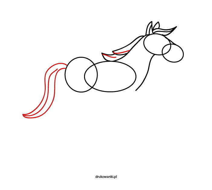 rysunek konia jak zrobić