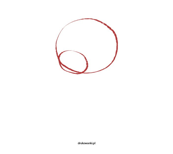 rysowanie misia krok po kroku