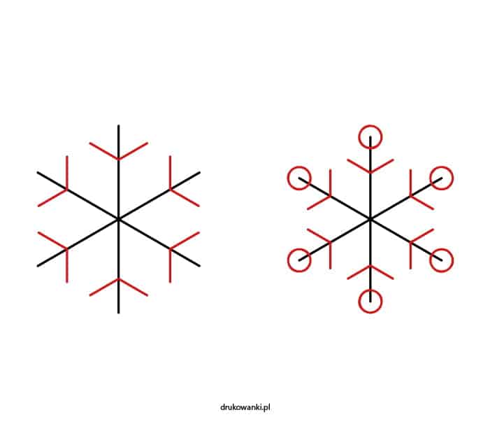 jak narysować śnieg