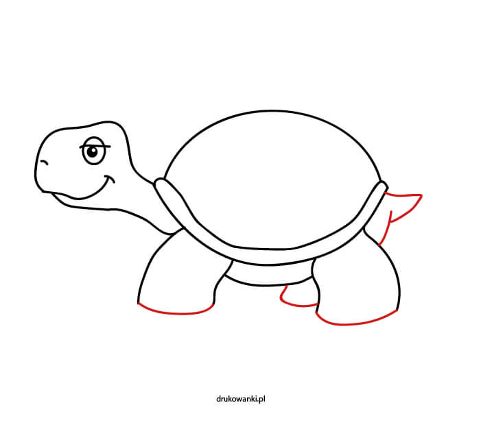 instrukcja krok po kroku żółw