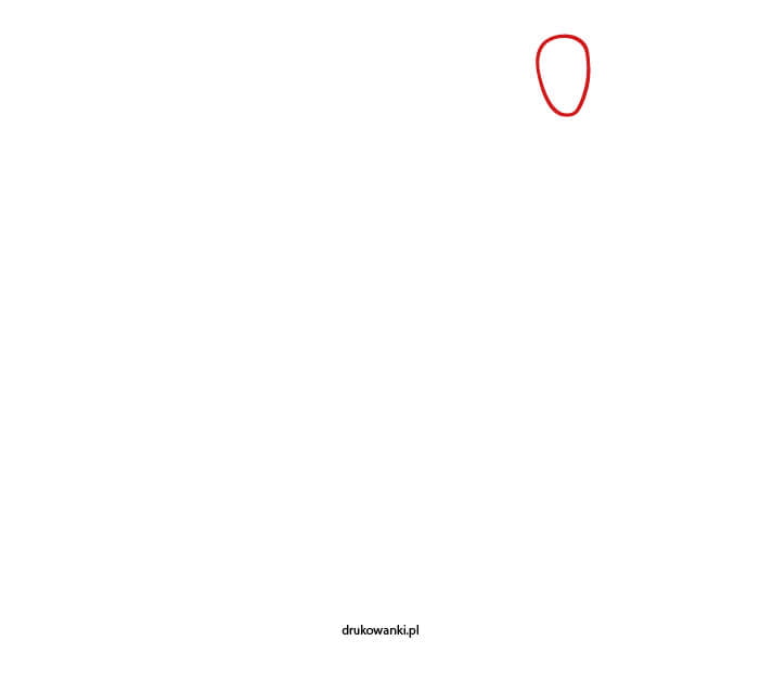 rysowanie żyrafy krok po kroku