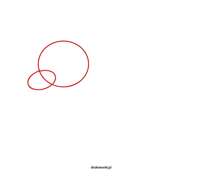 delfin rysunek krok po kroku