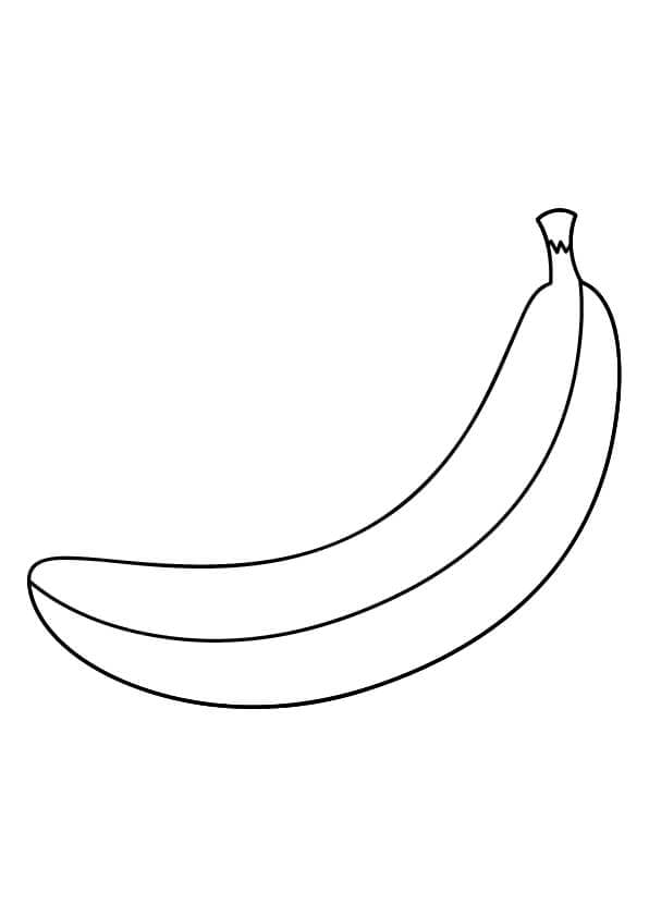 prosty rysunek banana