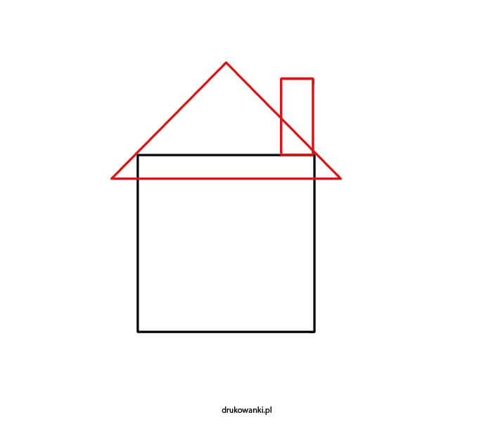 jak narysować domek