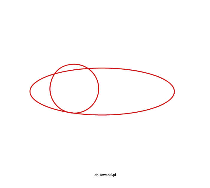 rysowanie samolotu krok po kroku