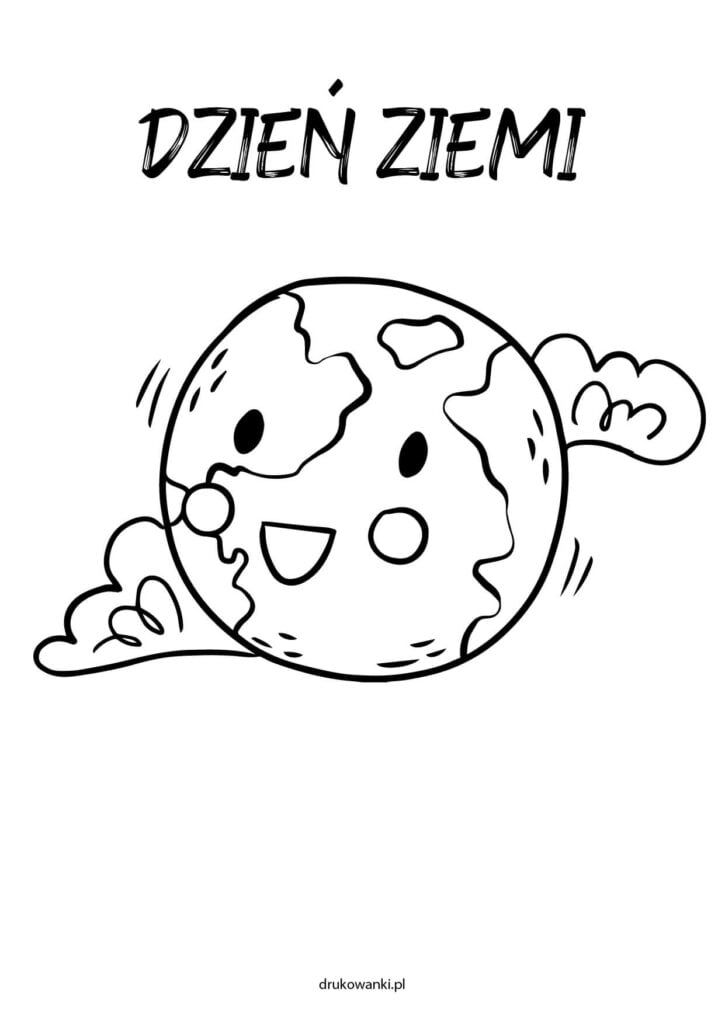 dzień ziemi rysunek