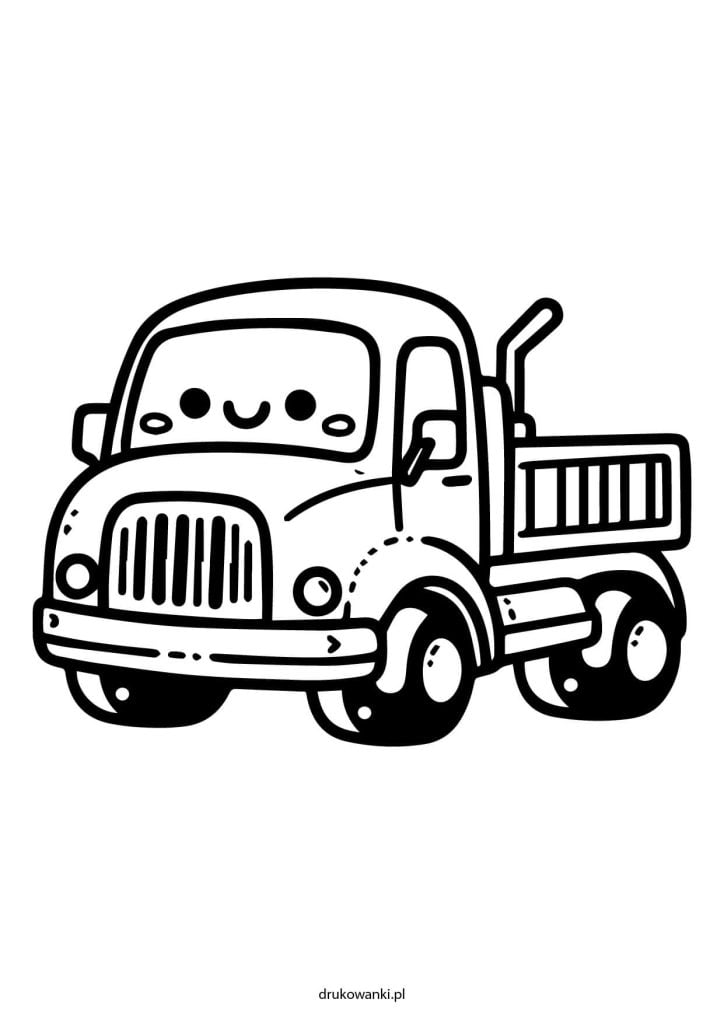 samochodzik kolorowanka