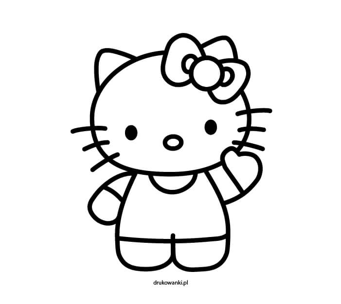 kolorowanka Hello Kitty