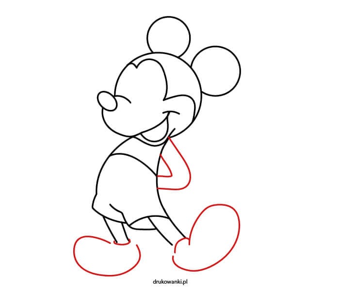 myszka Mickey tutorial